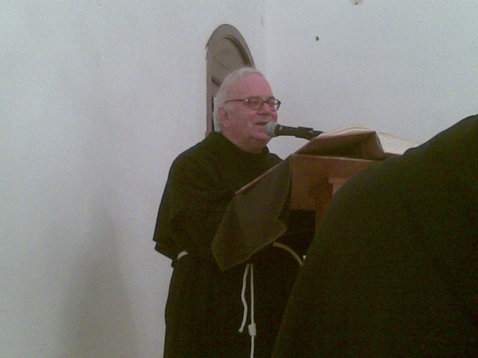 padre Giuseppe M. Rolli, OFMConv. guardiano del Convento Santuario di Copertino